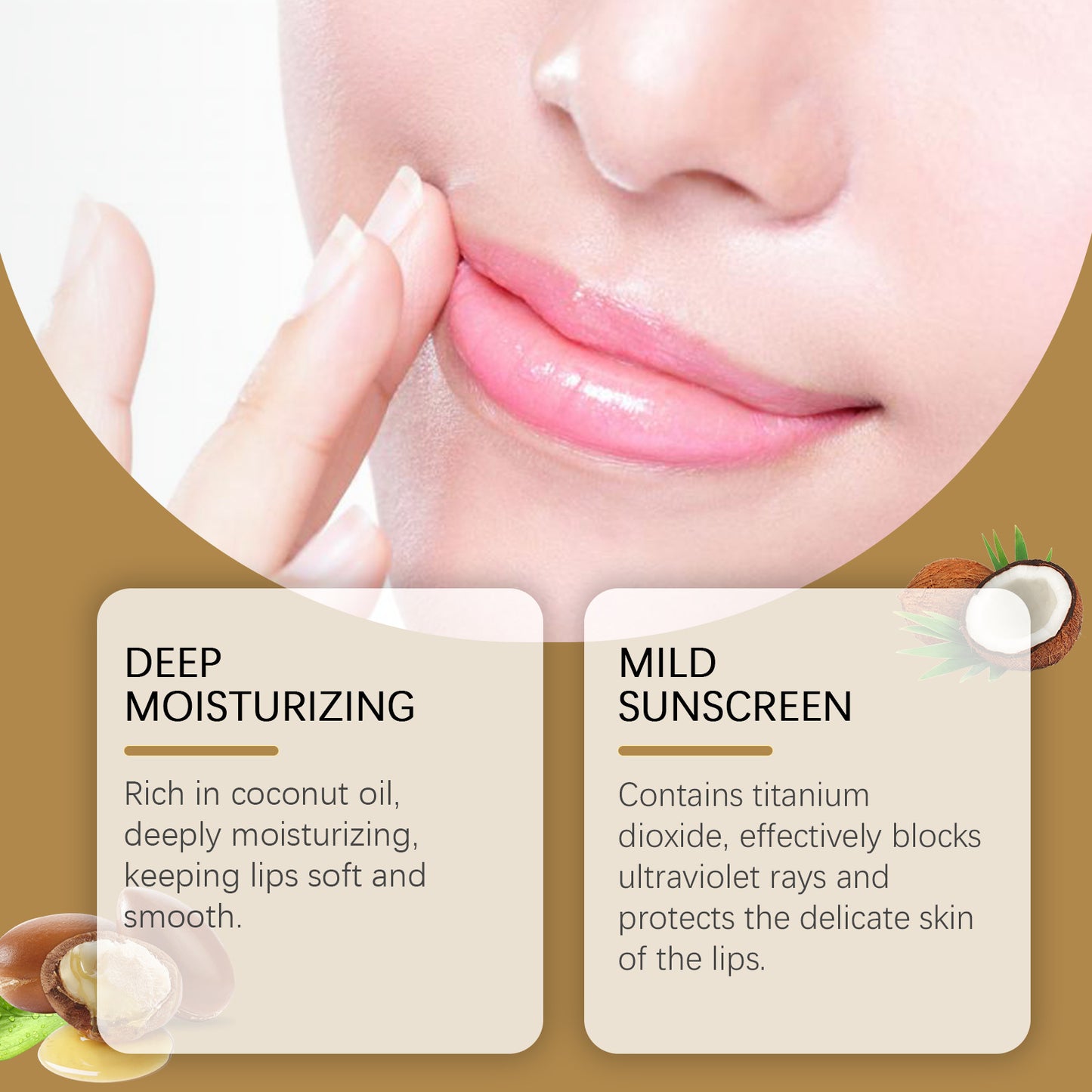 Moisturizing Lip Balm Coconut Oil