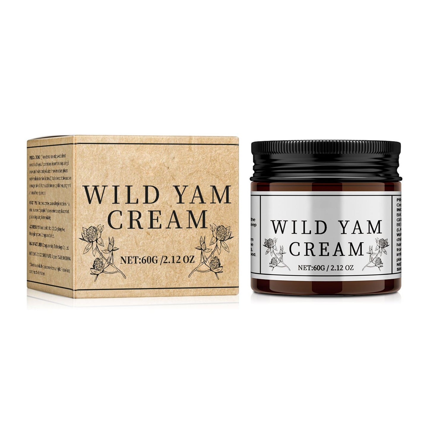 Organic Wild Yam Moisturizing Cream