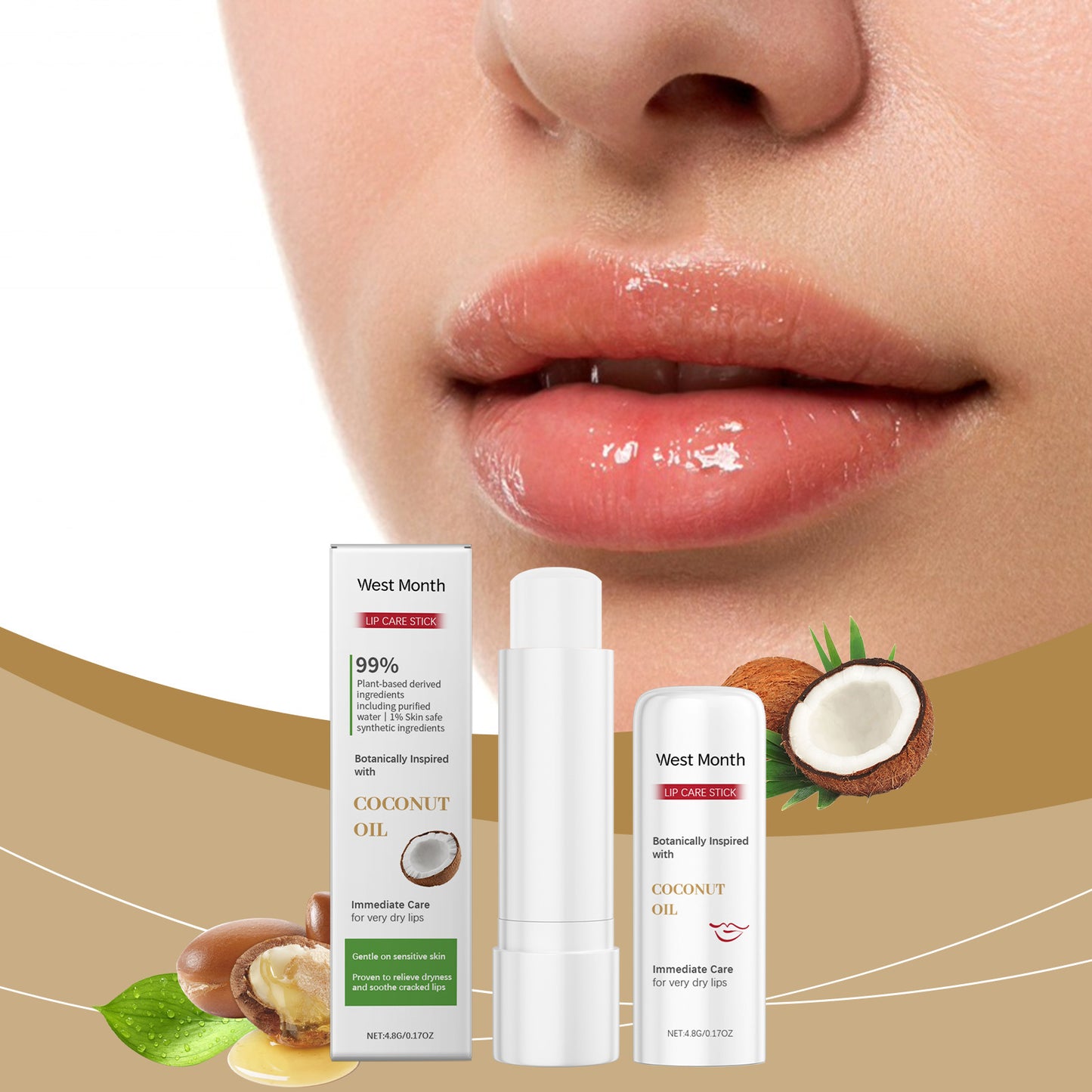 Moisturizing Lip Balm Coconut Oil